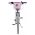 Volare Lovely Kinderfiets - Meisjes - 24 inch - Paars - 7 Versnellingen
