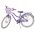Volare Lovely Kinderfiets - Meisjes - 26 inch - Paars - Twee handremmen