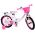 Volare Ashley Kinderfiets - Meisjes - 16 inch - Wit