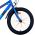 NERF Kinderfiets - Jongens - 20 inch - Satijn Blauw - 6 Speed