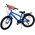 NERF Kinderfiets - Jongens - 20 inch - Satijn Blauw - 6 Speed