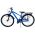 Volare Cross Kinderfiets - Jongens - 24 inch - Blauw - 3 versnellingen