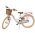 Volare Blossom Kinderfiets - Meisjes - 24 inch - Wit - Twee handremmen