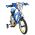 Rubble & Crew Kinderfiets - Jongens - 14 inch - Blauw - Twee handremmen