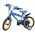 Rubble & Crew Kinderfiets - Jongens - 14 inch - Blauw - Twee handremmen