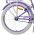 Volare Lovely Kinderfiets - Meisjes - 24 inch - Paars - Twee handremmen