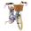 Volare Blossom Kinderfiets - Meisjes - 14 inch - Paars