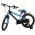 Volare Sportivo Kinderfiets - Jongens - 18 inch - Blauw Zwart - Twee Handremmen