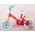 Peppa Pig Kinderfiets - Meisjes - 10 inch - Roze/Blauw - Doortrapper