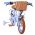 Volare Ashley Kinderfiets - Meisjes - 12 inch - Pastel Blauw - Twee handremmen