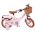 Volare Ashley Kinderfiets - Meisjes - 12 inch - Roze - Twee handremmen