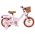 Volare Ashley Kinderfiets - Meisjes - 12 inch - Roze - Twee handremmen