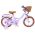 Volare Ashley Kinderfiets - Meisjes - 14 inch - Lila - Twee Handremmen