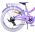 Volare Lovely Kinderfiets - Meisjes - 20 inch - Paars - 7 versnellingen