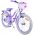 Volare Lovely Kinderfiets - Meisjes - 20 inch - Paars - Twee handremmen