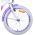 Volare Lovely Kinderfiets - Meisjes - 20 inch - Paars