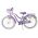 Volare Lovely Kinderfiets - Meisjes - 24 inch - Paars - Twee handremmen