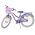 Volare Lovely Kinderfiets - Meisjes - 24 inch - Paars - Twee handremmen