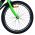 Volare Sportivo Kinderfiets - Jongens - 24 inch - Zwart Groen - Twee Handremmen