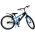 Volare Sportivo Kinderfiets - Jongens - 24 inch - Zwart Blauw - Twee Handremmen