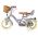 Volare Blossom Kinderfiets - Meisjes - 12 inch - Paars - Twee handremmen
