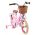 Volare Excellent Kinderfiets - Meisjes - 14 inch - Roze