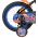 Hot Wheels Kinderfiets - Jongens - 14 inch - Zwart Oranje Blauw
