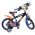 Hot Wheels Kinderfiets - Jongens - 14 inch - Zwart - Twee handremmen