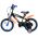 Hot Wheels Kinderfiets - Jongens - 14 inch - Zwart - Twee handremmen
