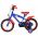 Sonic Prime Kinderfiets - Jongens - 14 inch - Blauw Rood
