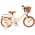 Volare Ashley Kinderfiets - Meisjes - 14 inch - Creme - Twee Handremmen