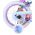 Disney Frozen 2 Kinderfiets - Meisjes - 14 inch - Blauw/Paars - Twee handremmen
