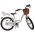 Volare Blossom Kinderfiets - Meisjes - 18 inch - Wit - Twee handremmen
