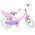 Volare Olivia Kinderfiets - Meisjes - 16 inch - Roze - Twee Handremmen