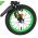 Volare Strike Kinderfiets - Jongens - 12 inch - Zwart Groen - Twee Handremmen