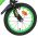 Volare Strike Kinderfiets - Jongens - 14 inch - Zwart Groen