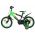 Volare Strike Kinderfiets - Jongens - 14 inch - Zwart Groen