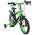 Volare Strike Kinderfiets - Jongens - 14 inch - Zwart Groen - Twee handremmen