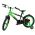 Volare Strike Kinderfiets - Jongens - 16 inch - Zwart Groen