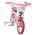 Volare Unicorn Kinderfiets - Meisjes - 12 inch - Roze - Twee handremmen