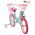 Volare Unicorn Kinderfiets - Meisjes - 14 inch - Groen - Twee Handremmen