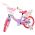 Volare Unicorn Kinderfiets - Meisjes - 14 inch - Paars - Twee Handremmen