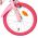 Volare Unicorn Kinderfiets - Meisjes - 14 inch - Roze - Twee Handremmen