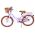 Volare Ashley Kinderfiets - Meisjes - 18 inch - Lila - Twee handremmen