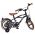 Volare Black Cruiser Kinderfiets - Jongens - 12 inch - Zwart