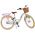 Volare Blossom Kinderfiets - Meisjes - 24 inch - Wit - 3 Versnellingen