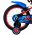 Spider-Man Kinderfiets - Jongens - 16 inch - Blauw/Rood - Twee handremmen