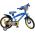 Rubble & Crew Kinderfiets - Jongens - 16 inch - Blauw - Twee handremmen