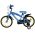 Rubble & Crew Kinderfiets - Jongens - 16 inch - Blauw - Twee handremmen
