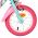 Volare Unicorn Kinderfiets - Meisjes - 12 inch - Groen - Twee handremmen